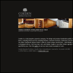 Screen shot of the Coeden Bespoke Furniture website.