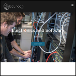 Screen shot of the Edunsag Ltd website.