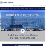 Screen shot of the Commodity Trade Options Ltd website.