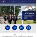 Screen shot of the Tollbar Multi Academy Trust website.