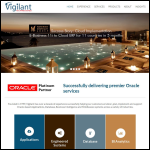 Screen shot of the Vigilant Applications Ltd website.