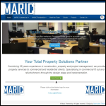 Screen shot of the Maric Partnership Ltd website.