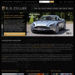 Screen shot of the D. H. Cullen Ltd website.