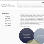 Screen shot of the Eo Capital Services Ltd website.