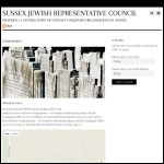 Screen shot of the Brighton & Hove Progressive Synagogue website.