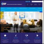 Screen shot of the Cst Direct Ltd website.