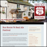 Screen shot of the Real Ale Trails Ltd website.