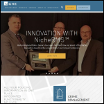 Screen shot of the Iniche Technologies Ltd website.