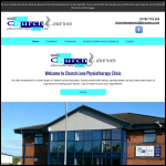 Screen shot of the Alsager Physiotherapy Clinic Ltd website.