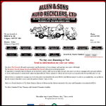 Screen shot of the Allen & Price Ltd website.