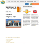 Screen shot of the World of Liquor Ltd website.