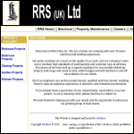 Screen shot of the Rrs (UK) Ltd website.