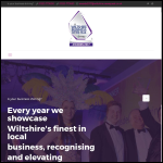 Screen shot of the West Berkshire Business Awards Ltd website.