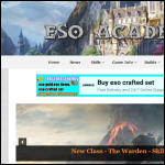 Screen shot of the Haste Academy website.