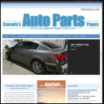 Screen shot of the Town & Country 4x4 Parts Ltd website.