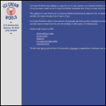 Screen shot of the Ice Cream World Ltd website.