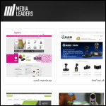 Screen shot of the Firefly Media Ltd website.