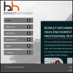 Screen shot of the Bowley Hathaway Ltd website.