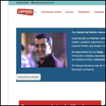Screen shot of the Cucos Natalia Ltd website.