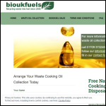 Screen shot of the Biofueluk Ltd website.