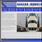 Screen shot of the Access Industries Group Ltd website.