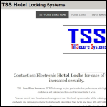 Screen shot of the TillSecure Systems website.
