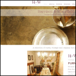 Screen shot of the Harrison & Waterfield Ltd website.