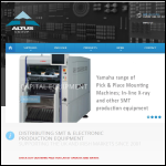 Screen shot of the Altus Group Ltd website.