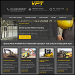 Screen shot of the Vally Plant Training website.