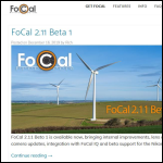 Screen shot of the Focal Point Technology Ltd website.