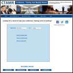 Screen shot of the CTAMR website.