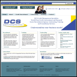 Screen shot of the Debt & Credit Solutions Ltd website.