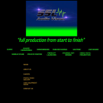Screen shot of the SSL Audio Visual Ltd website.