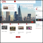 Screen shot of the City Property Association Ltd website.