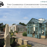 Screen shot of the Cambridge Conservatory Centre Ltd website.
