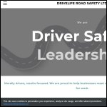 Screen shot of the Drivelife Ltd website.