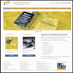 Screen shot of the Encap Thermoplastics Ltd website.