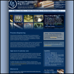 Screen shot of the Forrest Precision Eng Co Ltd website.