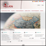 Screen shot of the Helios Developments Sourcing Ltd website.
