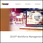 Screen shot of the Isgus UK Ltd website.