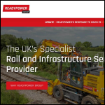 Screen shot of the Readypower Engineering Ltd website.