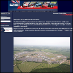 Screen shot of the Silverstone Racing Club website.