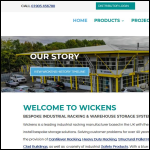 Screen shot of the Wickens Engineering Ltd website.