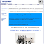 Screen shot of the Goodwin Electronics website.