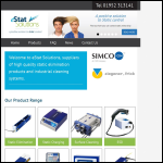 Screen shot of the eStat Solutions Ltd website.