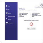 Screen shot of the Stalleon Maintenance Services Ltd website.