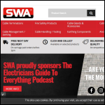 Screen shot of the SWA Ltd website.