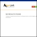 Screen shot of the Tigerpak website.