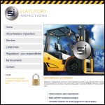 Screen shot of the Statutory Inspections Ltd website.