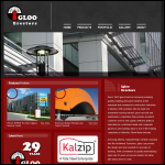 Screen shot of the S Richards Industrial Roofing Ltd website.